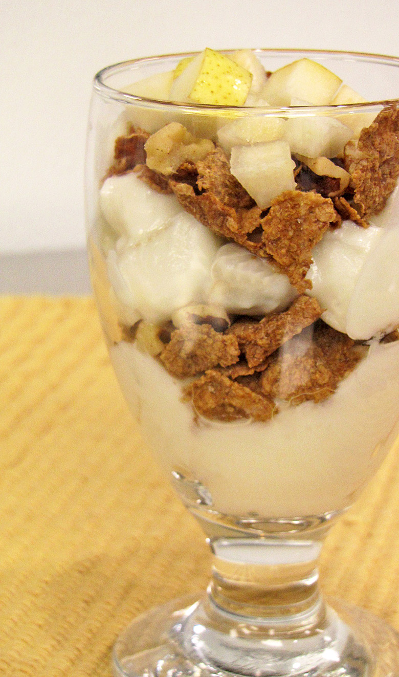 Pear Yogurt Crunch