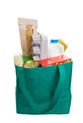 Bag of groceries