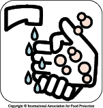 Be sure to wash hands