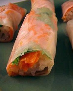 Vietnamese Fresh Spring Rolls*