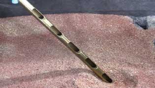 Manual slotted grain probe.