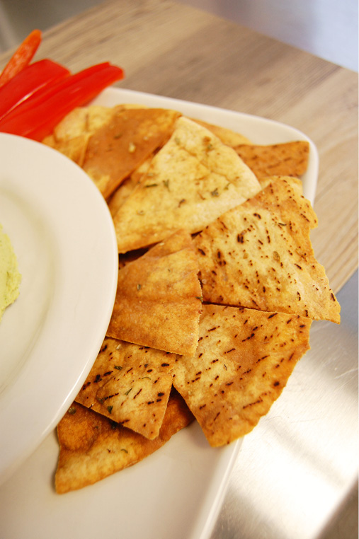 Baked Pita Chips