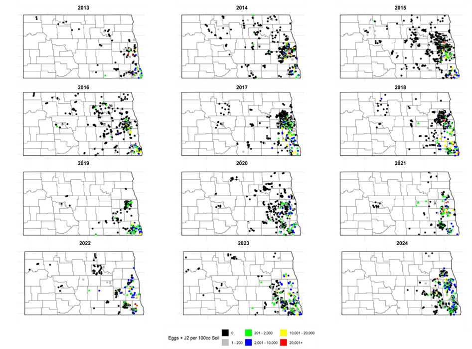 SCN Sampling Program 2013-2024