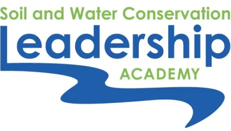 Soil and Water Conservation Leadership Academy logo with the bottom of the 