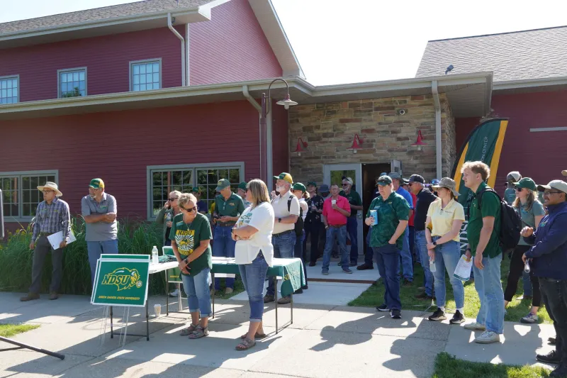 people gather at DREC Field Day 2024