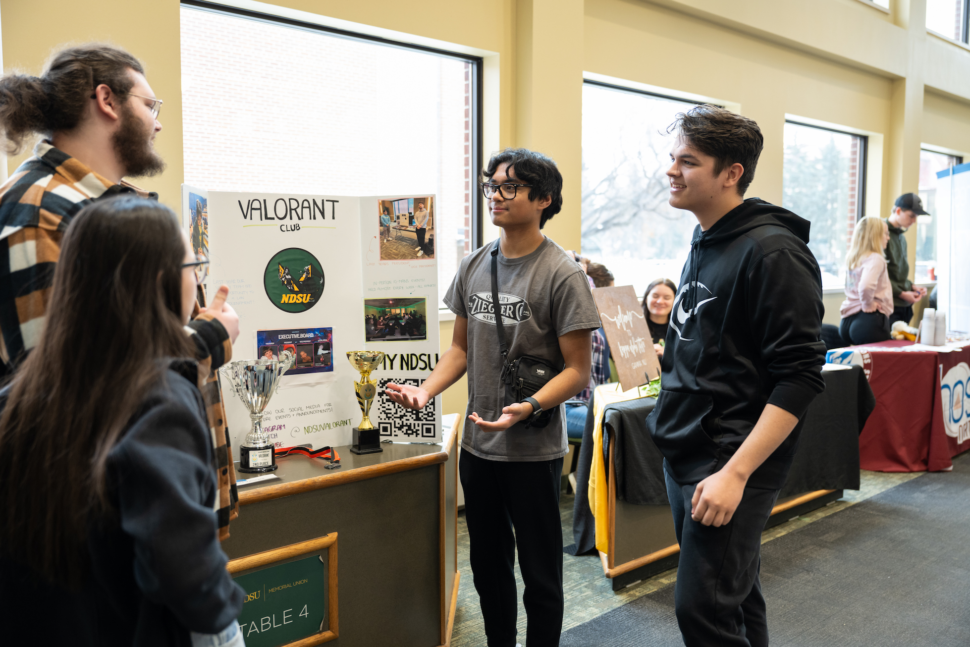 Photo of the student involvement expo at 线上赌博app