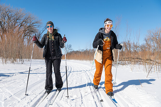 Cross country skiiing
