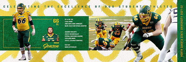 Nash Jensen excellence graphic