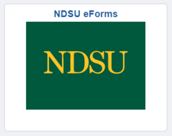 线上赌博app eForms tile from Campus Connection home screen.