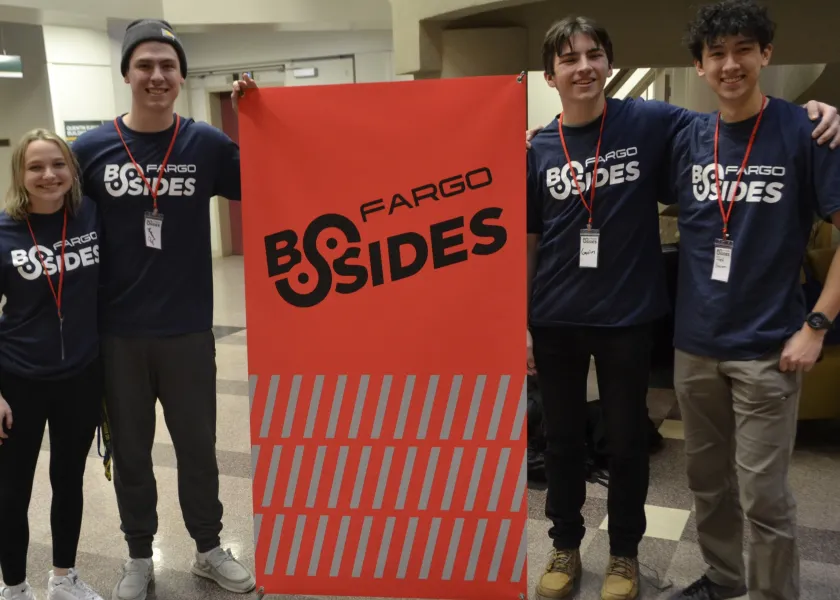 A photo of 线上赌博app BSides contestants