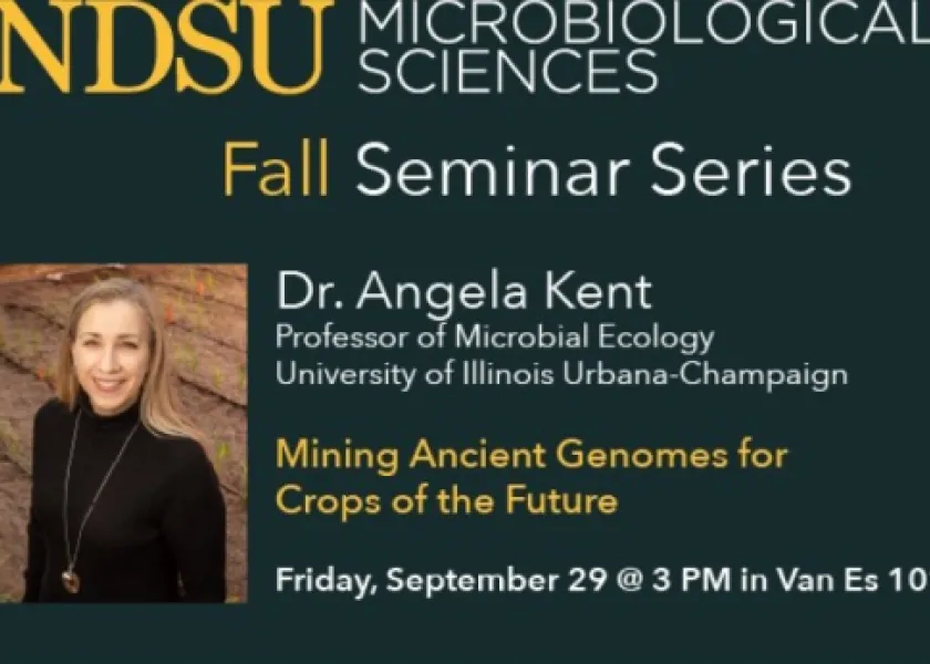 Graphic for microbiology seminar