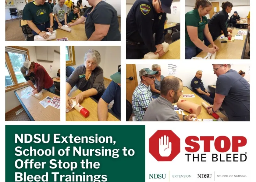 线上赌博app Extension, School of Nursing to offer Stop the Bleed trainings