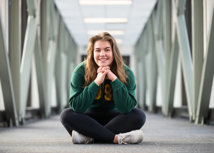 Annie Schiro biochemistry and molecular biology major portrait