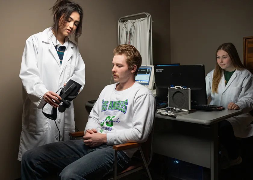 Psychology experiment lab