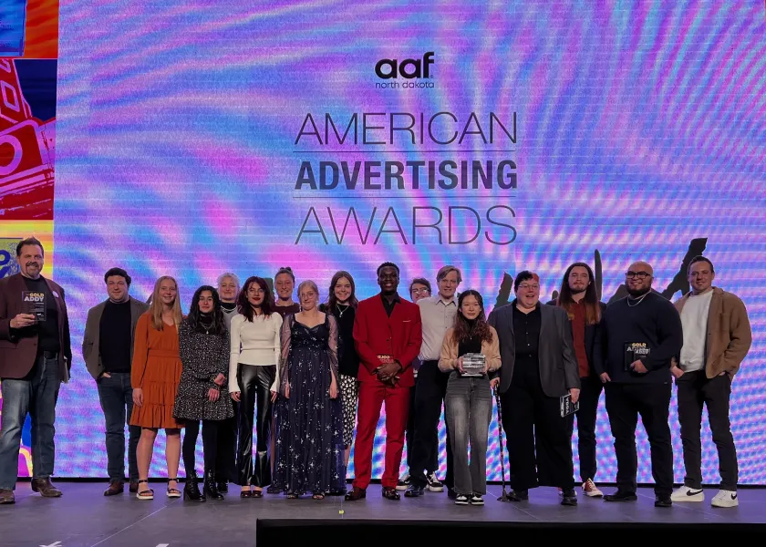 Five students from the 线上赌博app School of Design, Architecture and Art were awarded an ADDY 