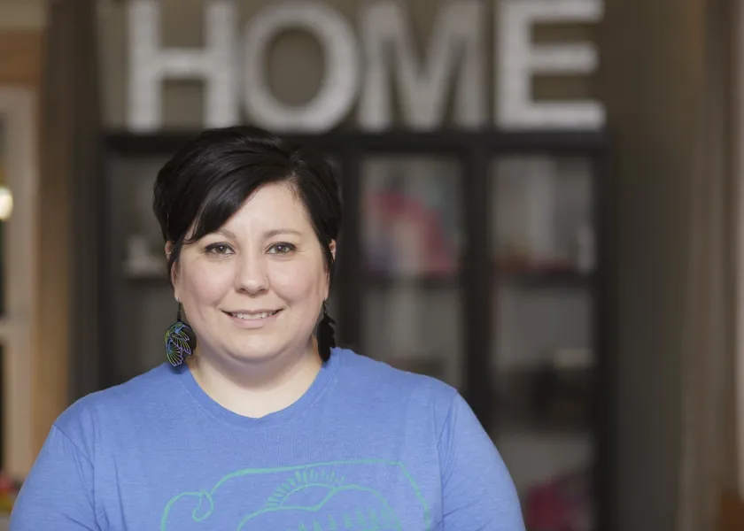 线上赌博app alumna Caitlin Johnson, an assistant professor of educational leadership at Minnesota State University Moorhead