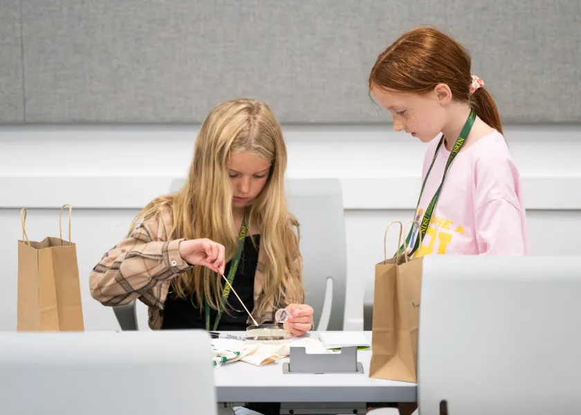 More than 500 kids in grades K-8 spent hours learning about science, technology, engineering and math 