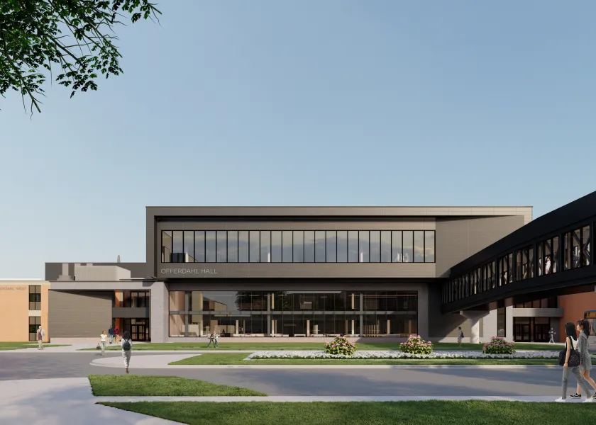 Offerdahl Hall on 线上赌博app campus