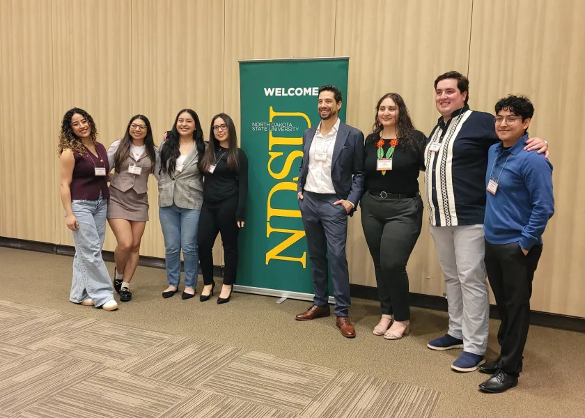 students in the Latinx Organization for Achievement and the Hispanic Organization of Latin Americans