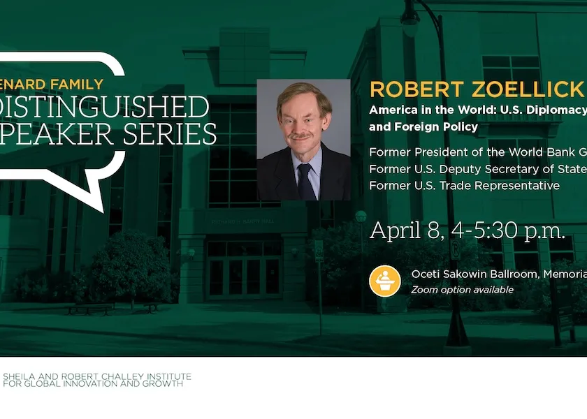 Menard Family Distinguished Speaker Robert Zoellick