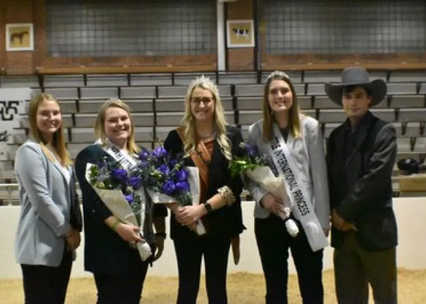 the Little International royalty and management team