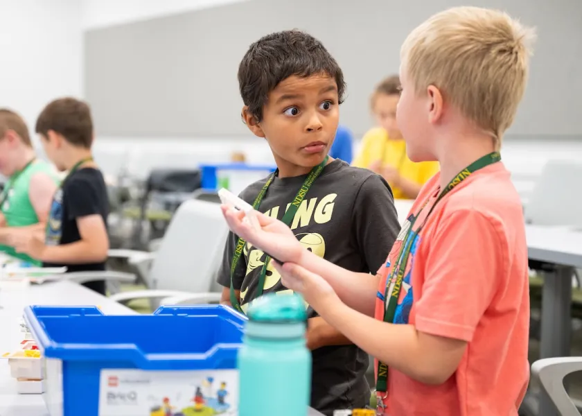 Students at STEM Kids Camp
