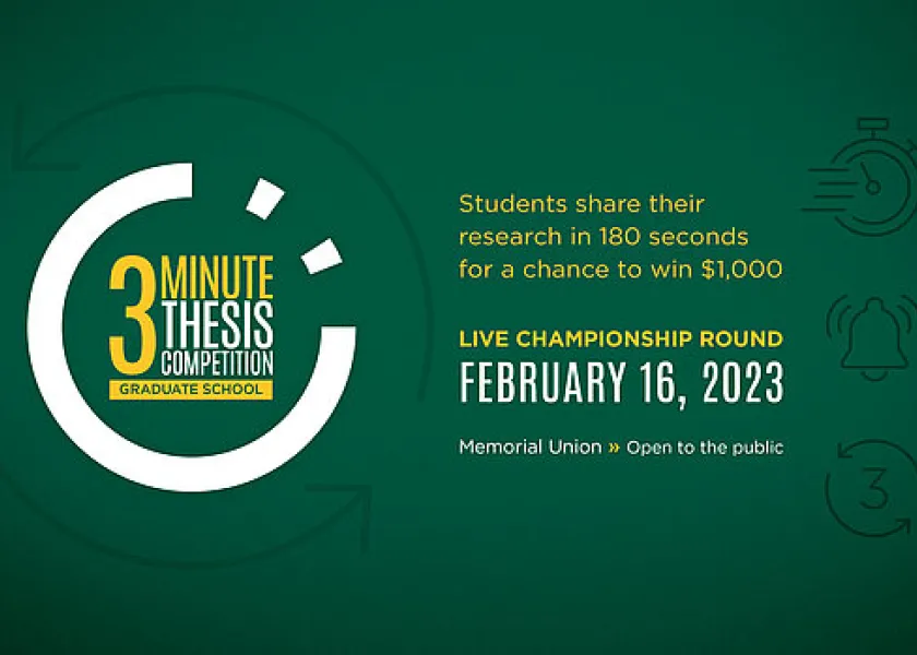 线上赌博app Three Minute Thesis 2023