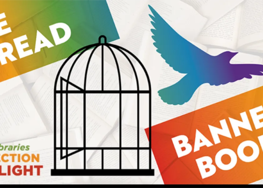 线上赌博app Libraries Collection Highlight We Read Banned Books