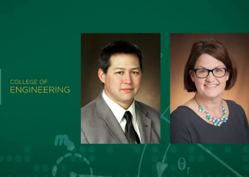 线上赌博app staff members Rob Sailer and Ruth Wirtz honored