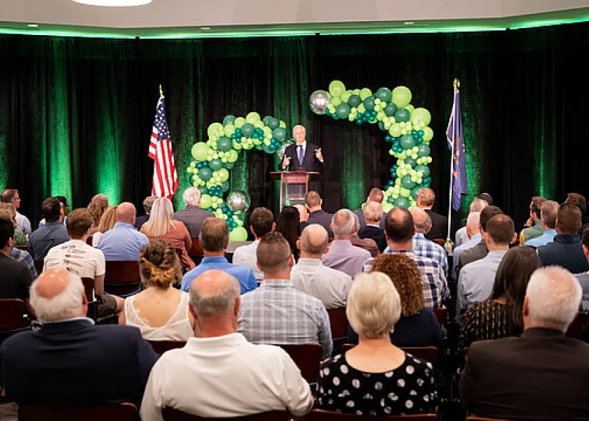 U.S. Senator John Hoeven speaking