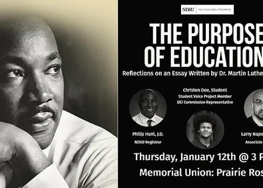 The Purpose of Education panel discussion