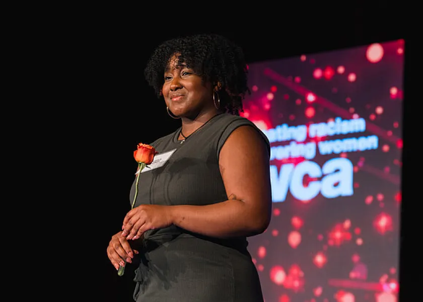 线上赌博app student Kayla Jones earns the Youth Advocacy award