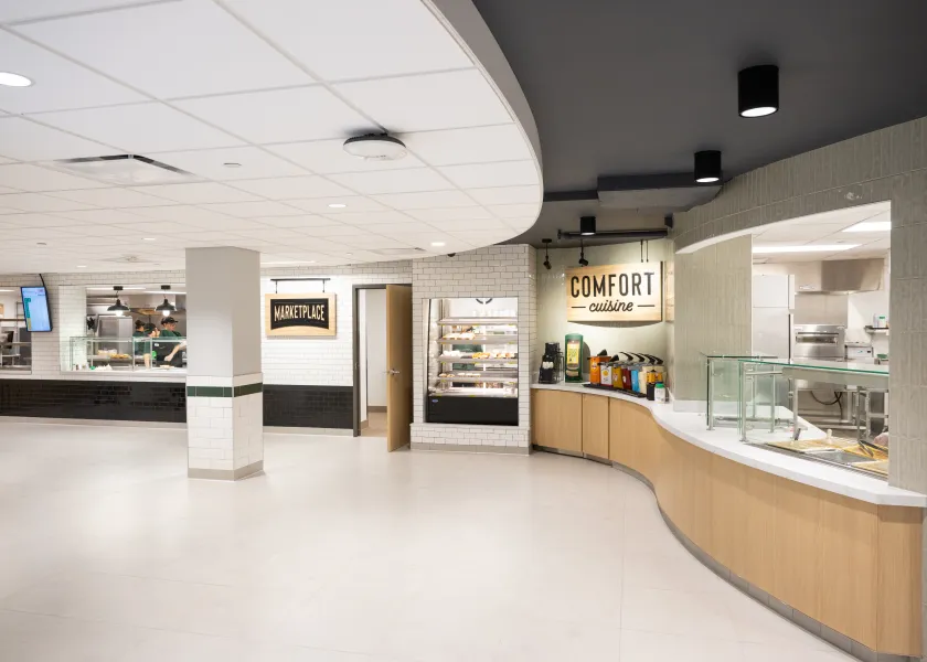 comfort cuisine and marketplace