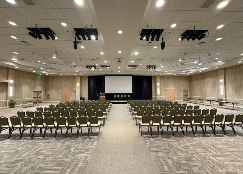 Memorial Union Ballroom A Row Seating