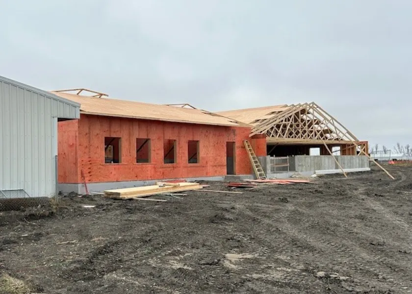 New building construction