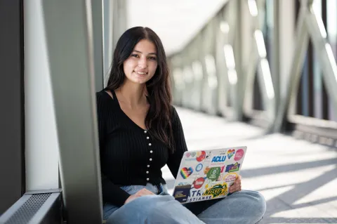 Photo of MPP student Courtney Entzi