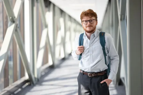 Photo of MPP student Kaden Felch