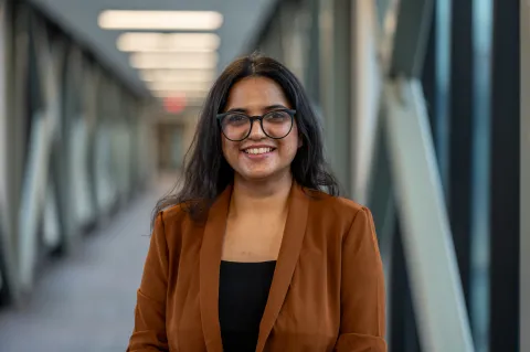 Himani Yadav, Doctoral student in civil engineering 