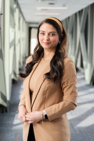 Nastaran Shahzadeh, a doctoral student in coatings and polymeric materials