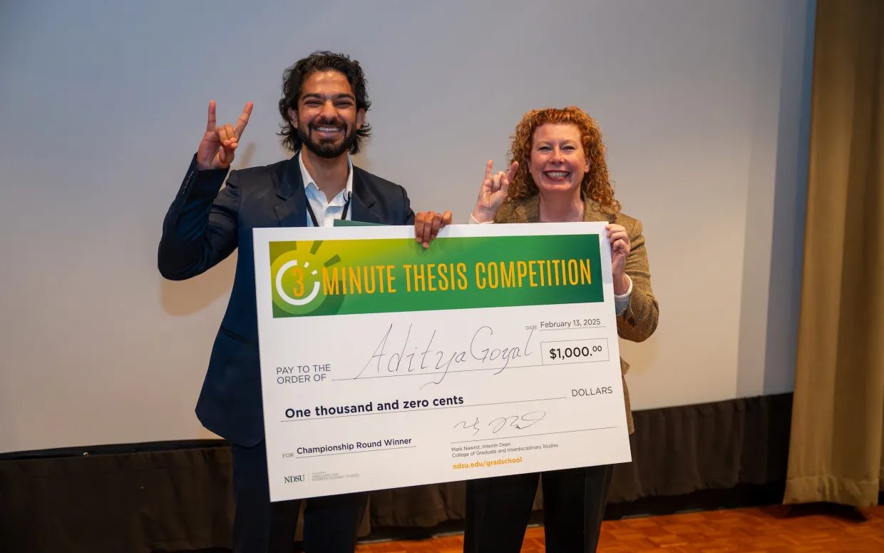 2025 Three minute thesis winner