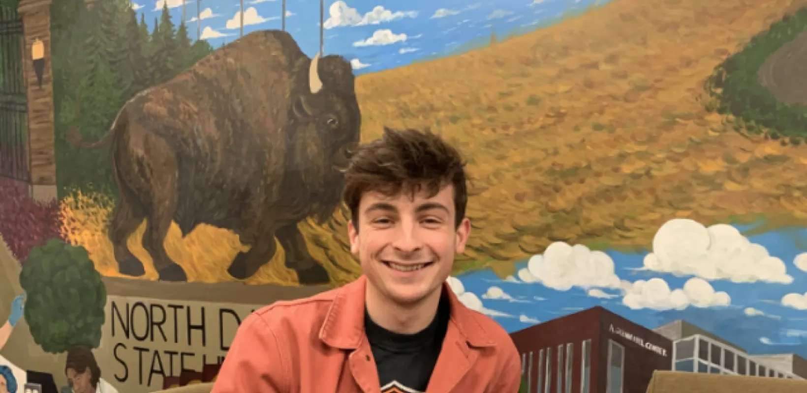 student body president Matthew Friedmann