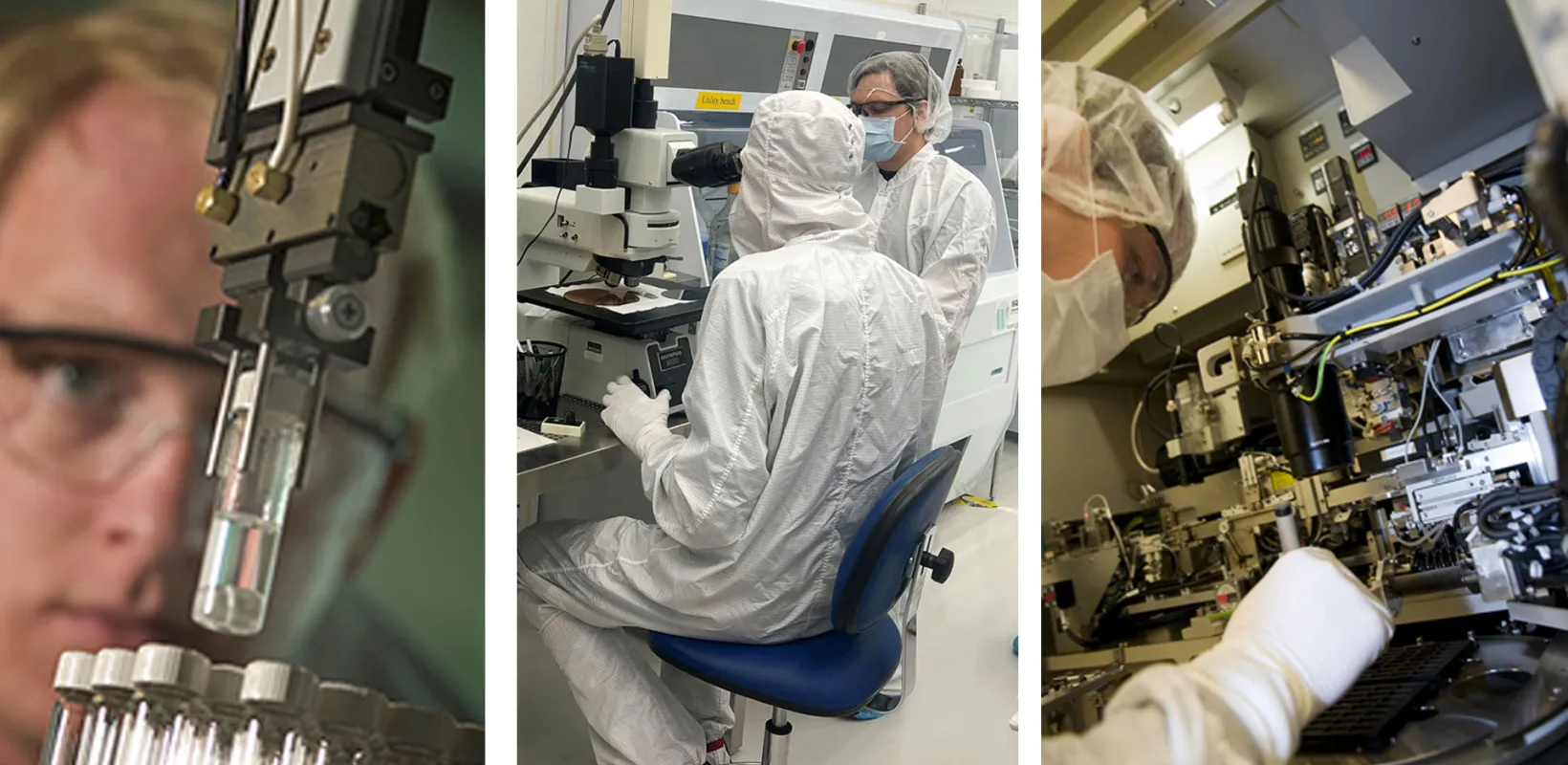 People and technical equipment in the MCAF Core