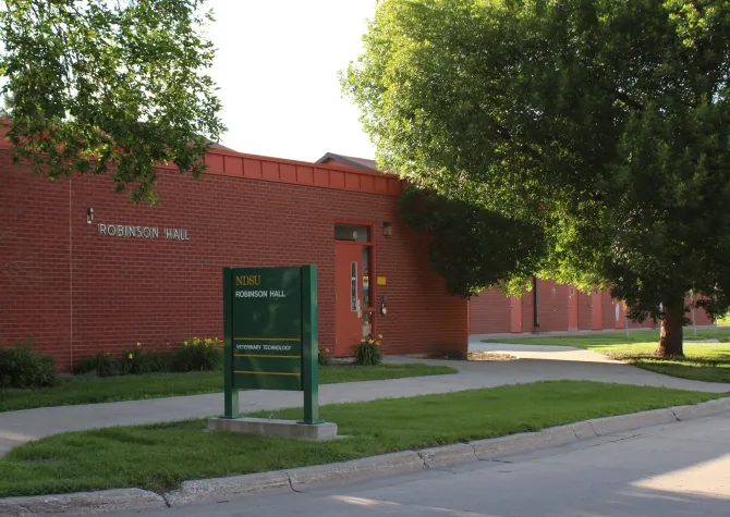 exterior picture of Robinson Hall