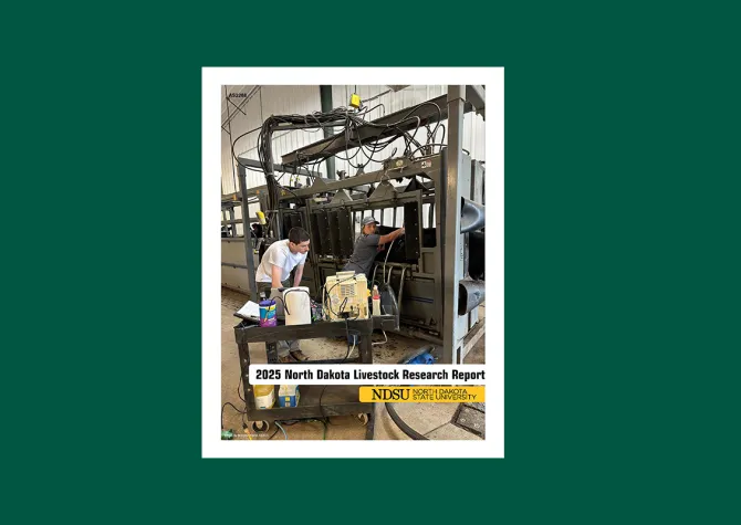 2025 ND Livestock Research Report