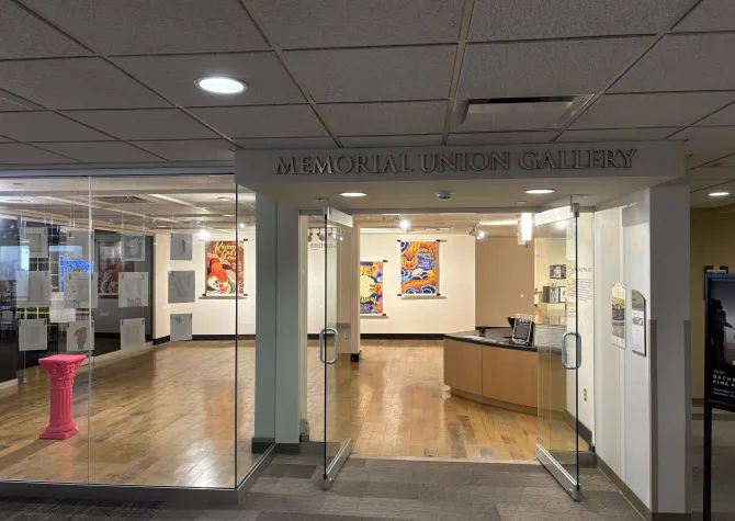 线上赌博app Memorial Union Art Gallery