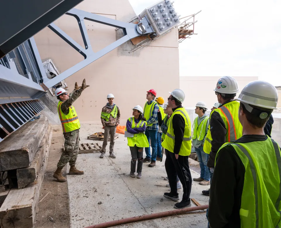 students visit FM Diversion project