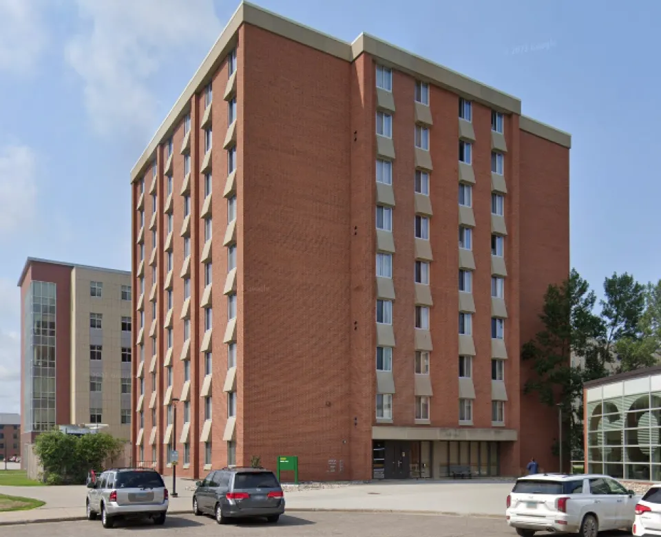 exterior of Pavek Hall