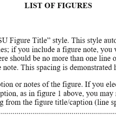 Entries should not extend into the page number column