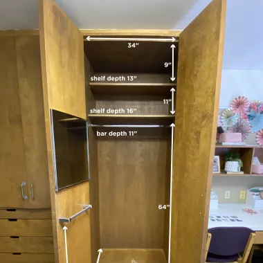 Weible Hall South Closets