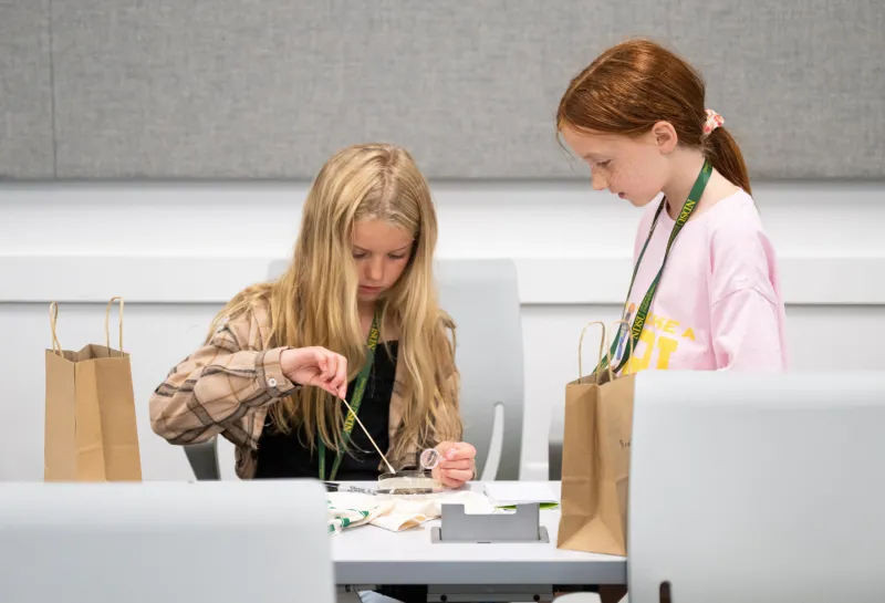 STEM Kids students work together